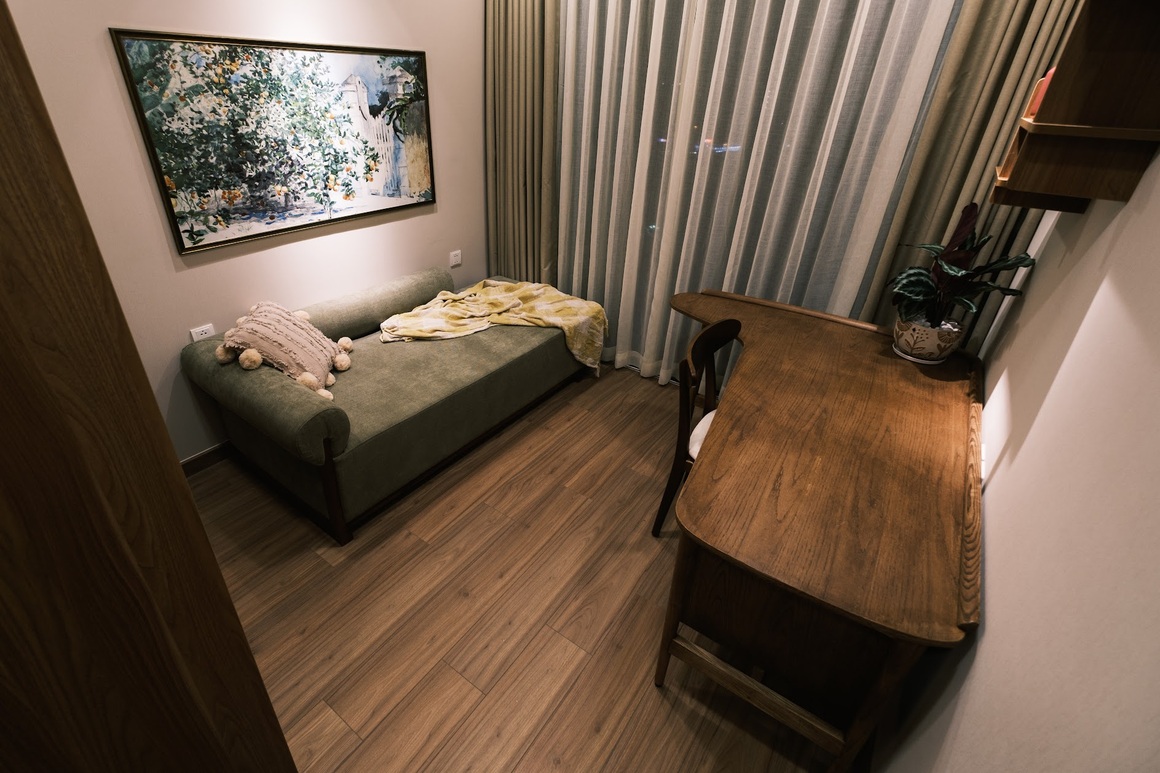 Căn hộ nàng độc thân với gu lạ, mê mẩn nội thất tông be kèm chút hồng phấn - 18 Căn hộ nàng độc thân với gu lạ, mê mẩn nội thất tông be kèm chút hồng phấn - 18