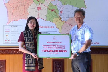 Tập đoàn Trung Nam sẻ chia khó khăn với đồng bào miền Trung - Tây Nguyên sau mưa lũ