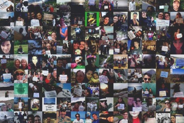 Hình ảnh trái đất được tạo thành từ 36.000 bức ảnh “tự sướng”