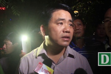 Chủ tịch Nguyễn Đức Chung thông tin về vụ cá chết trắng Hồ Tây