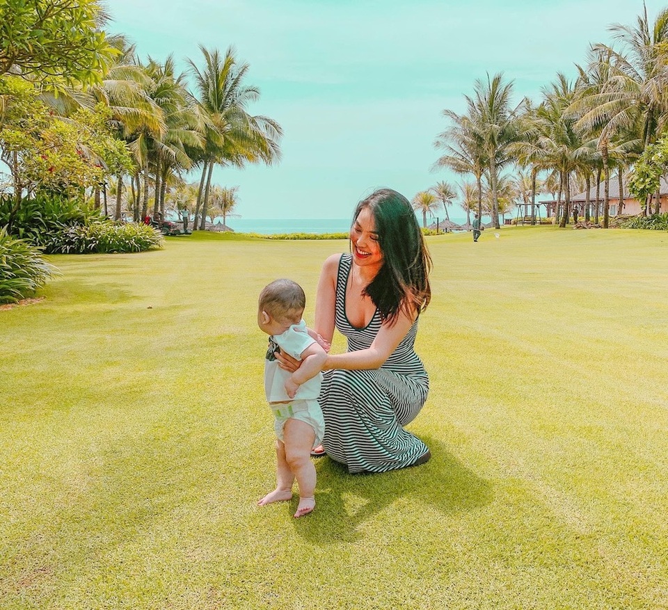 Lan Khuê, Phương Mai khoe con trai kháu khỉnh - 1