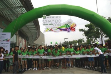 Cùng Nutrilite tham gia "Ngày chạy vì sức khoẻ 2015"