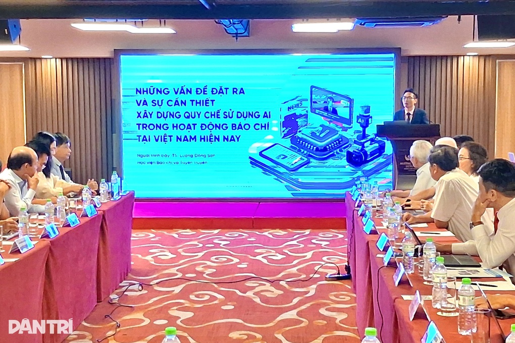 AI là công cụ hỗ trợ, không thể thay thế hoàn toàn vai trò của nhà báo - 1 AI là công cụ hỗ trợ, không thể thay thế hoàn toàn vai trò của nhà báo - 1