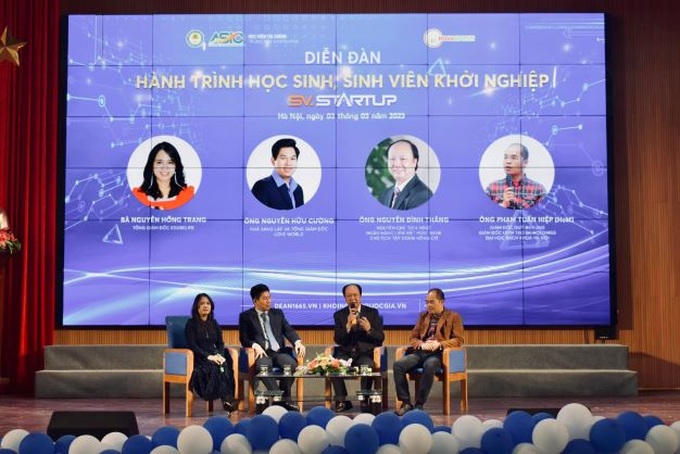 Diễn đàn Hành trình học sinh, sinh viên khởi nghiệp.