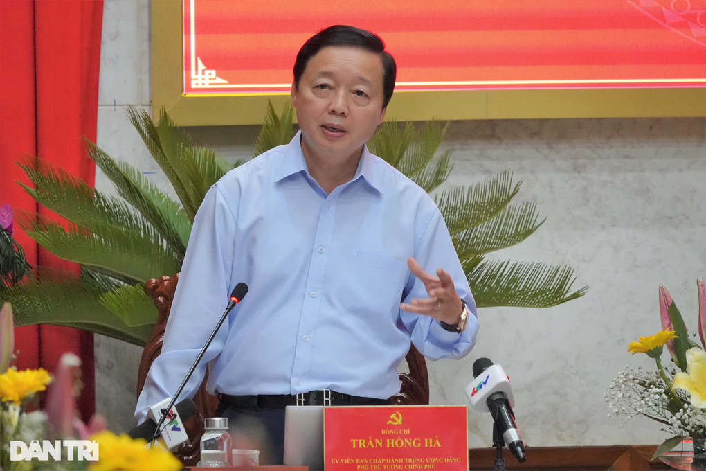 Phó Thủ tướng Trần Hồng Hà: Ưu tiên cung ứng cát cho dự án cao tốc - 2 Phó Thủ tướng Trần Hồng Hà: Ưu tiên cung ứng cát cho dự án cao tốc - 2