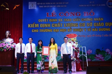 Trường ĐH Kỹ thuật Y tế Hải Dương thông báo ngưỡng đầu vào hệ đại học chính quy năm 2018