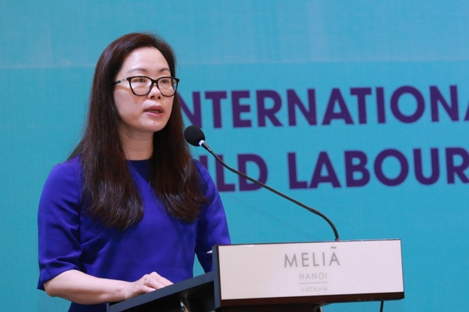 Bà Trần Thị Lan Anh, Tổng thư ký Liên đoàn thương mại và công nghiệp Việt Nam.