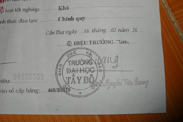 Bằng tốt nghiệp không ghi năm cấp, sinh viên gặp khó khi xin việc