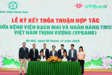 VPBank chung tay vì cộng đồng với khoản tài trợ 40 tỷ đồng cho Bệnh viện Bạch Mai