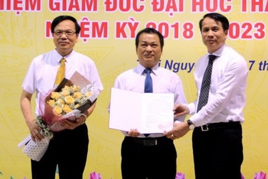 Đại học Thái Nguyên có tân Giám đốc mới