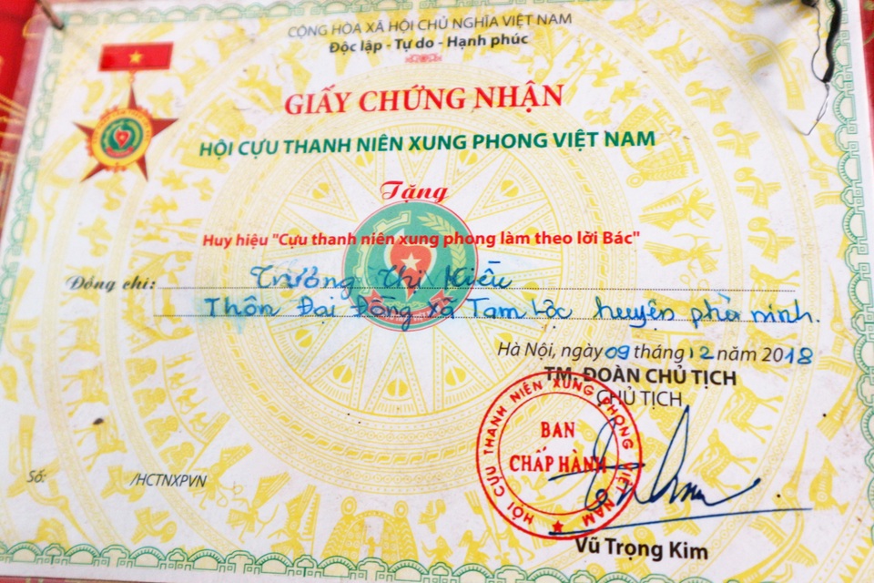 Gặp nữ cựu Thanh niên xung phong giàu lòng nhân ái - 2 Gặp nữ cựu Thanh niên xung phong giàu lòng nhân ái - 2