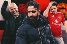 HLV Amorim nhận xét thẳng thắn về Man Utd sau khi Liverpool vô địch