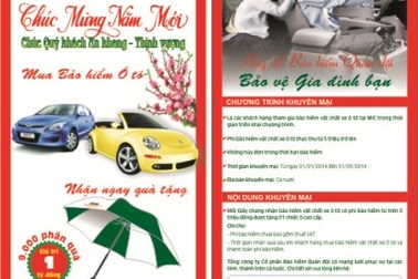 Hàng ngàn quà tặng khi mua bảo hiểm ô tô tại MIC