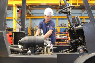 MGA Việt Nam - xưởng lắp ráp xe nâng đầu tiên tại Việt Nam