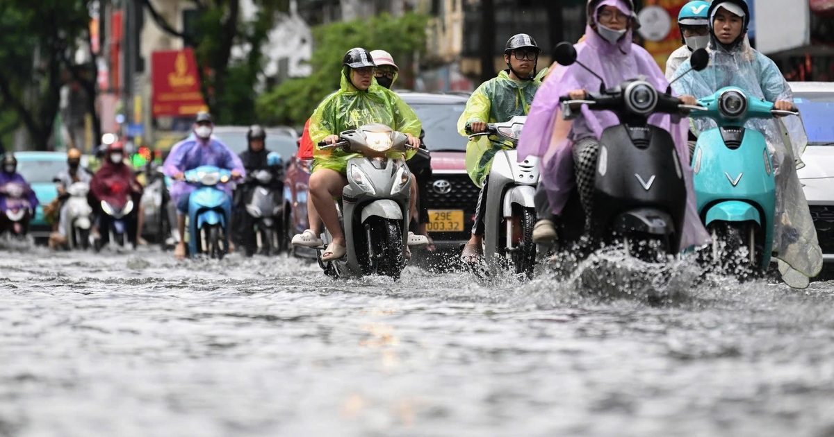 Miền Bắc mưa cả tuần tới