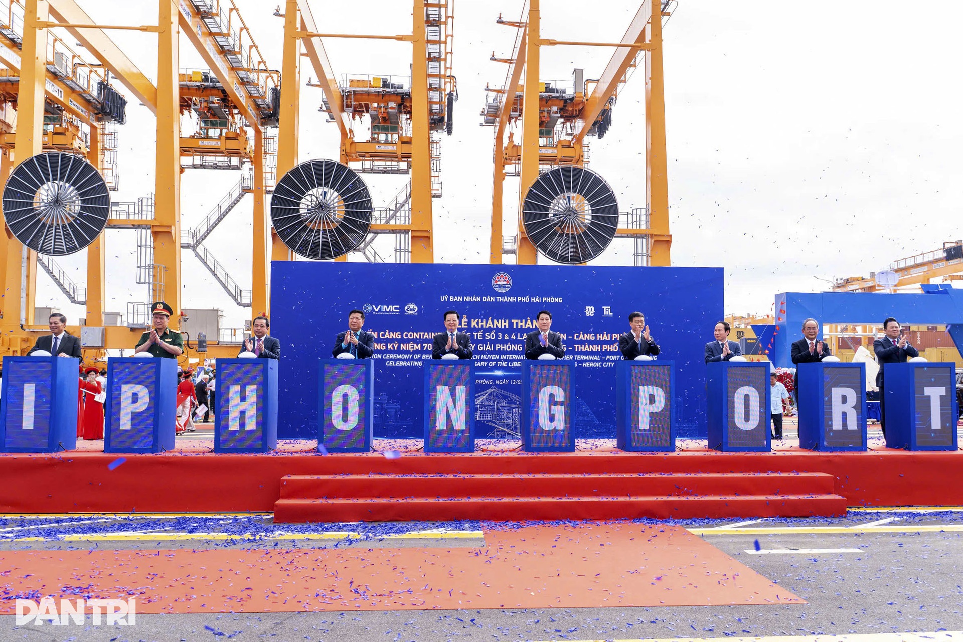 Hai bến cảng container quốc tế hiện đại nhất miền Bắc - 1 Hai bến cảng container quốc tế hiện đại nhất miền Bắc