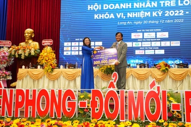 Ông Dương Long Thành là chủ tịch Hội Doanh nhân trẻ Long An