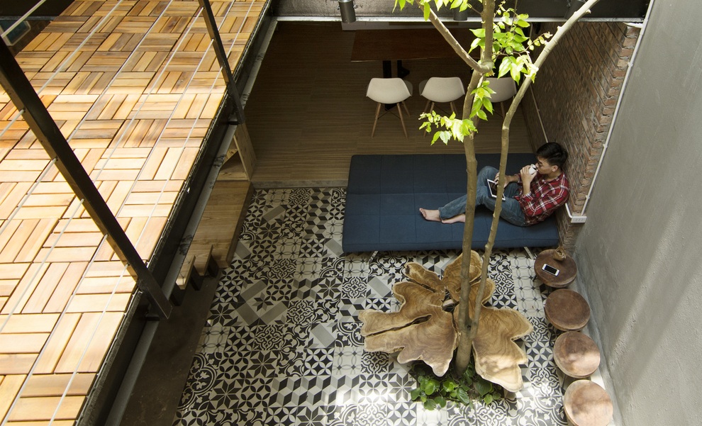 Căn nhà 46 m2 độc đáo trong ngõ nhỏ Hà Nội - 4 Căn nhà 46 m2 độc đáo trong ngõ nhỏ Hà Nội - 4