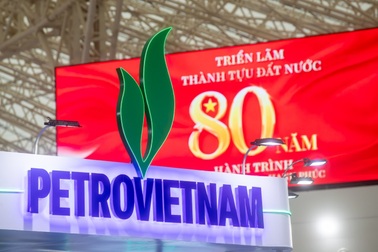 Cận cảnh gian trưng bày của Petrovietnam tại Triển lãm thành tựu đất nước 2025