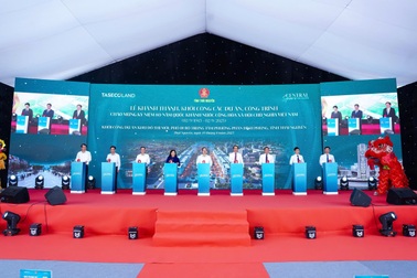 Taseco Land khởi công dự án khu đô thị, phố đi bộ trung tâm tỉnh Thái Nguyên