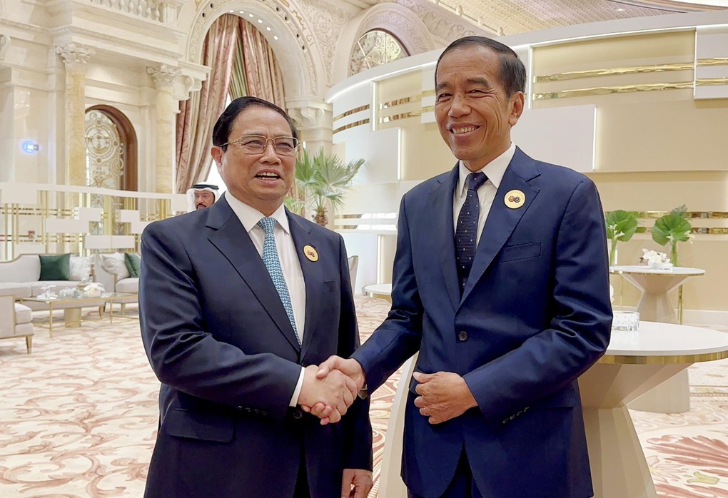 Thủ tướng Phạm Minh Chính gặp lãnh đạo 4 nước ASEAN tại Ả-rập Xê-út - 2 Thủ tướng Phạm Minh Chính gặp lãnh đạo 4 nước ASEAN tại Ả-rập Xê-út - 2
