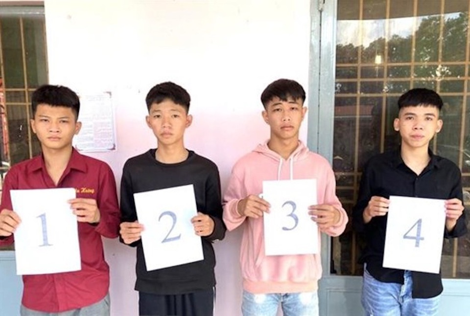 Bắt giữ các đối tượng trong vụ chém người kinh hoàng - 1 Bắt giữ các đối tượng trong vụ chém người kinh hoàng - 1