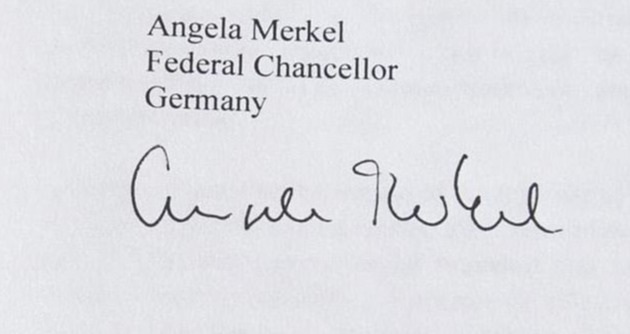 Chữ ký của các lãnh đạo, nguyên thủ trên thế giới - 1