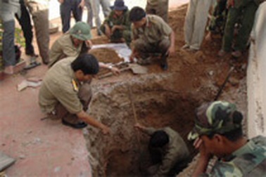 Xác định được đơn vị 22 hài cốt liệt sĩ trong hầm mộ tại Kon Tum