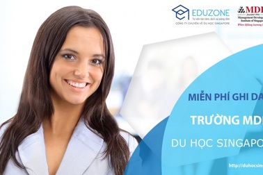 Eduzone miễn phí ghi danh Học viện MDIS Singapore