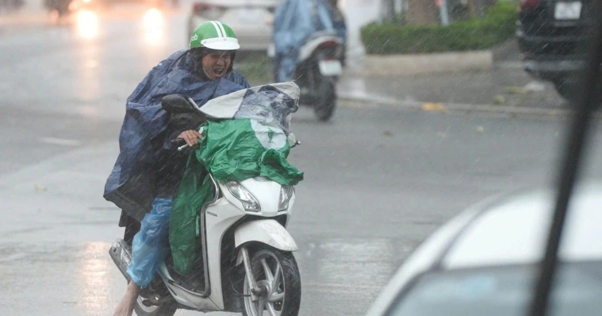 Miền Bắc giảm nhiệt và mưa to do ảnh hưởng không khí lạnh
