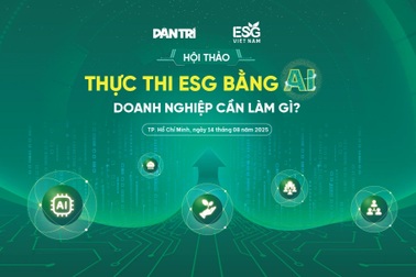 Dân trí tổ chức hội thảo "Thực thi ESG bằng AI, doanh nghiệp cần làm gì?"