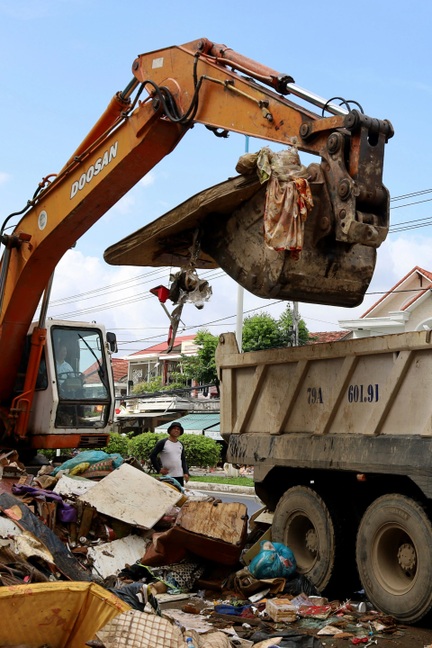 Nha Trang sau khi lũ rút