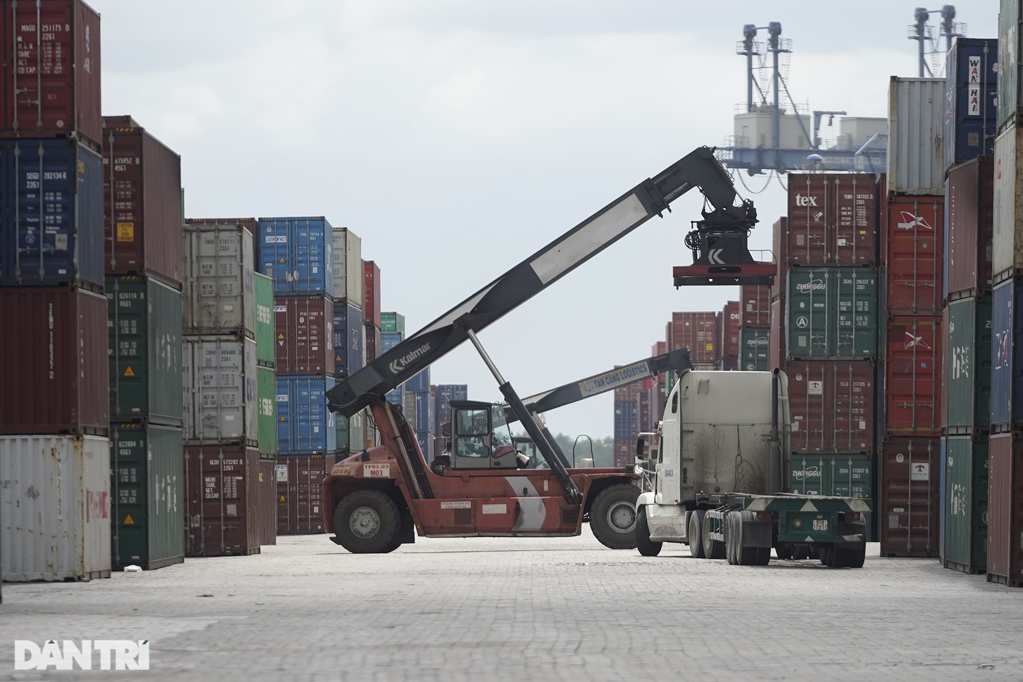 Cảng Cát Lái ở TPHCM gỡ nút thắt quá tải bãi container - 6 Cảng Cát Lái ở TPHCM gỡ nút thắt quá tải bãi container - 6