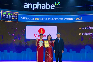 Vingroup vào top "10 nơi làm việc tốt nhất Việt Nam"