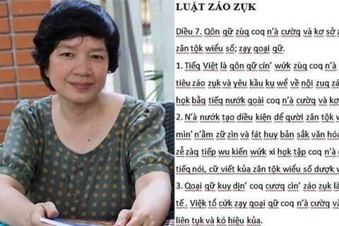 TS. Văn học Trịnh Thu Tuyết: “Đề xuất cải biên làm mất sắc điệu tinh tế của Tiếng Việt”