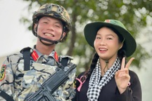 Chuyện tình chàng lính dù và nàng du kích ở sự kiện A80 hút triệu lượt xem