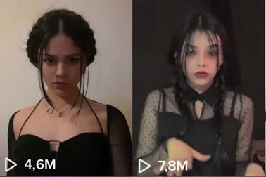 Cơn sốt phim "Wednesday" tạo thành trào lưu trên mạng xã hội