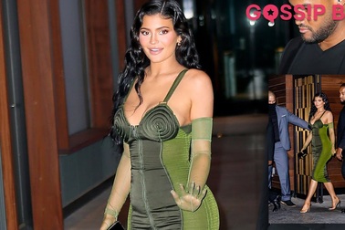 Kylie Jenner diện váy hàng hiệu