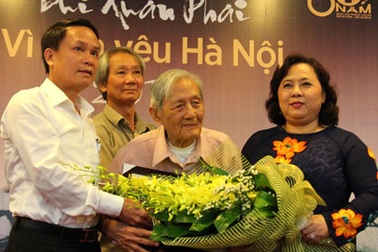 Nhà Hà Nội học 100 tuổi giành giải thưởng Lớn “Bùi Xuân Phái”