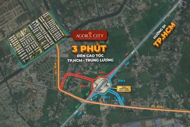 Agora City đón sóng nút giao cao tốc TPHCM - Trung Lương