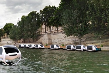 Du khách sắp được dạo chơi với taxi dưới nước đầu tiên