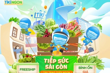 Tiki tiếp sức Sài Gòn, cung ứng nguồn thực phẩm giá bình ổn