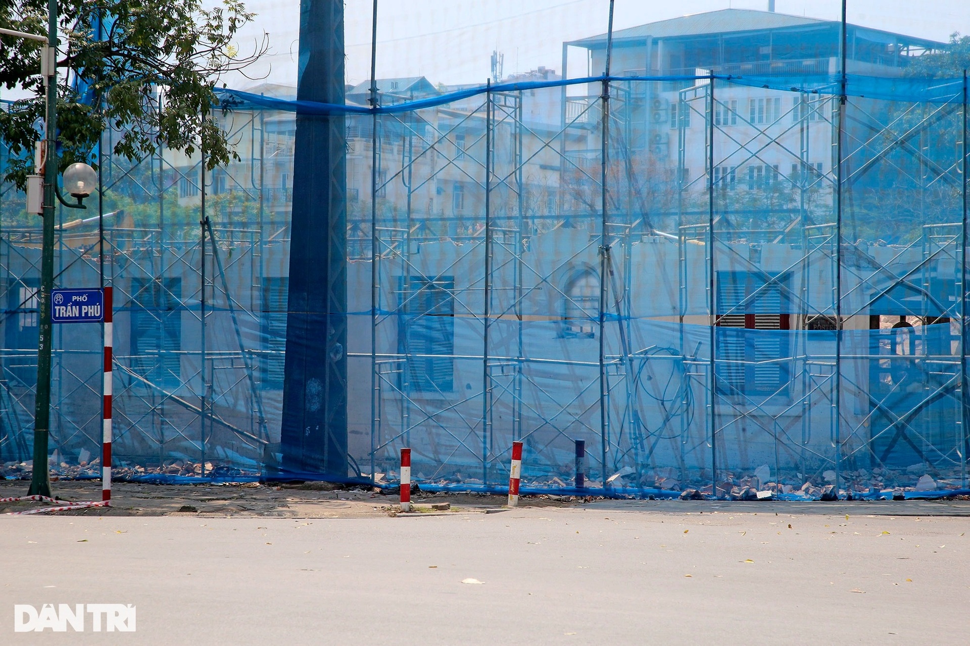 Hiện trạng nhà Pháp cổ 61 Trần Phú sau khi bị yêu cầu tạm dừng phá dỡ - 12