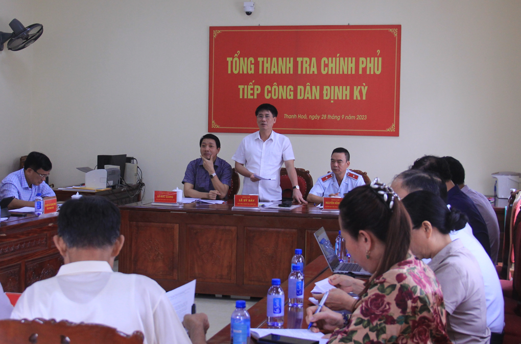 Thanh tra Chính phủ chỉ đạo giải quyết dứt điểm 2 vụ khiếu kiện kéo dài - 1 Thanh tra Chính phủ chỉ đạo giải quyết dứt điểm 2 vụ khiếu kiện kéo dài - 1