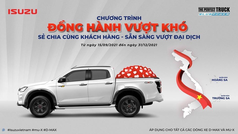 Sẵn sàng vượt qua đại dịch cùng bán tải Isuzu All New D-MAX và SUV mu-X - 1 Sẵn sàng vượt qua đại dịch cùng bán tải Isuzu All New D-MAX và SUV mu-X - 1