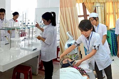 Trường Trung cấp Y - dược xét tuyển (miễn thi) các ngành đào tạo: Y Sỹ đa khoa, Điều dưỡng, Dược sỹ trung cấp