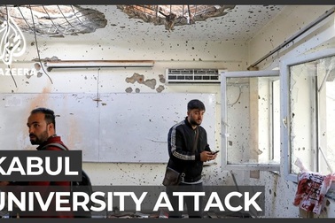 Nổ súng kinh hoàng tại đại học Afghanistan, 35 người chết.