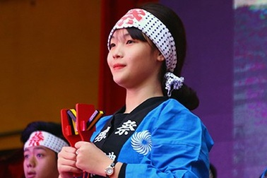 Học sinh Hà thành nhảy yosakoi trên nền nhạc Việt