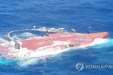 Chưa tìm thấy 5 thuyền viên Việt Nam mất tích ở Hàn Quốc