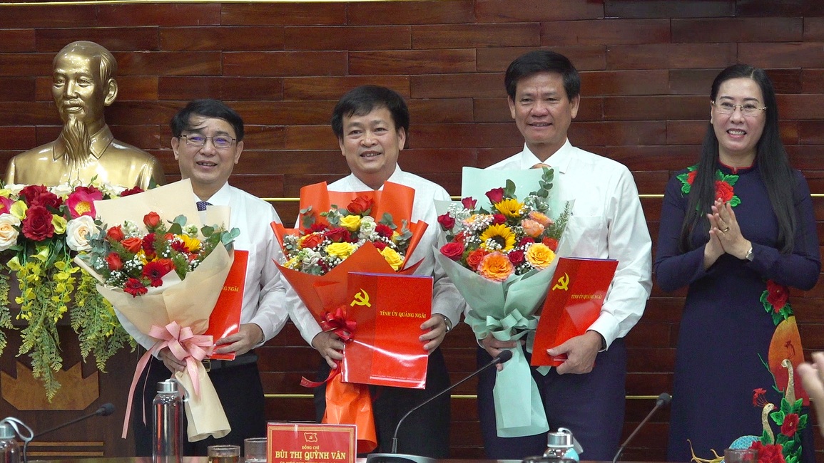 Quảng Ngãi điều động, chỉ định nhiều vị trí lãnh đạo chủ chốt - 1 Quảng Ngãi điều động, chỉ định nhiều vị trí lãnh đạo chủ chốt - 1